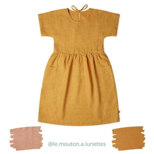 Robe en lin enfant eden-robe-bebe-enfant-matona-lin