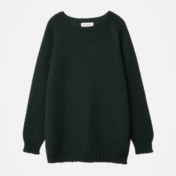 Harfmann design Berlin_Ada_Pull laine merinos bio vetement ecologique bebe_vert