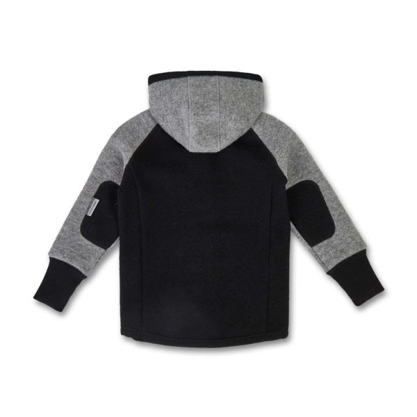 Veste enfant en laine bouillie bio à boutons pressions - Manitober – Image 8