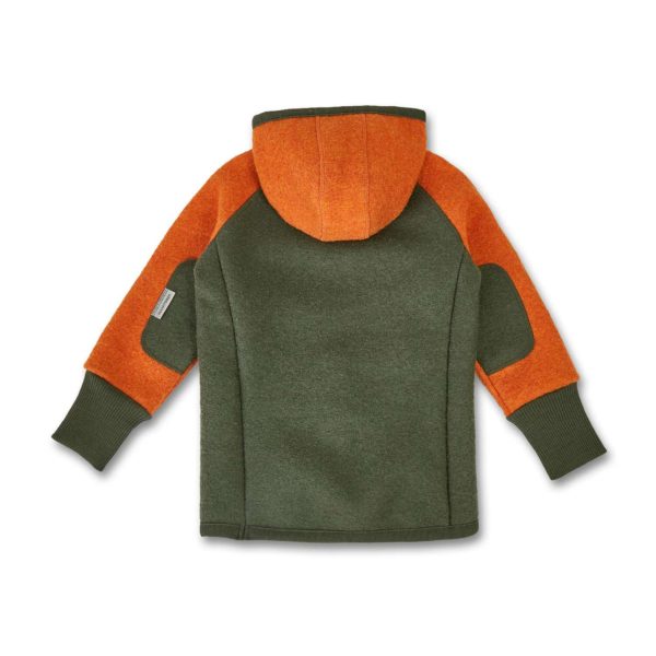 Veste enfant en laine bouillie bio à boutons pressions - Manitober – Image 3