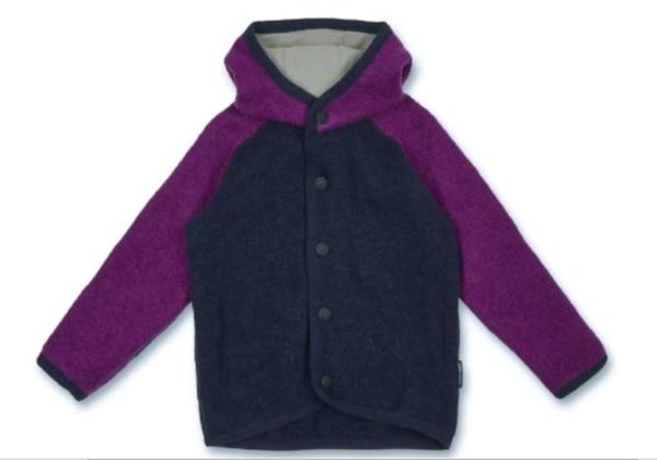 Veste enfant en laine bouillie bio à boutons pressions - Manitober – Image 17