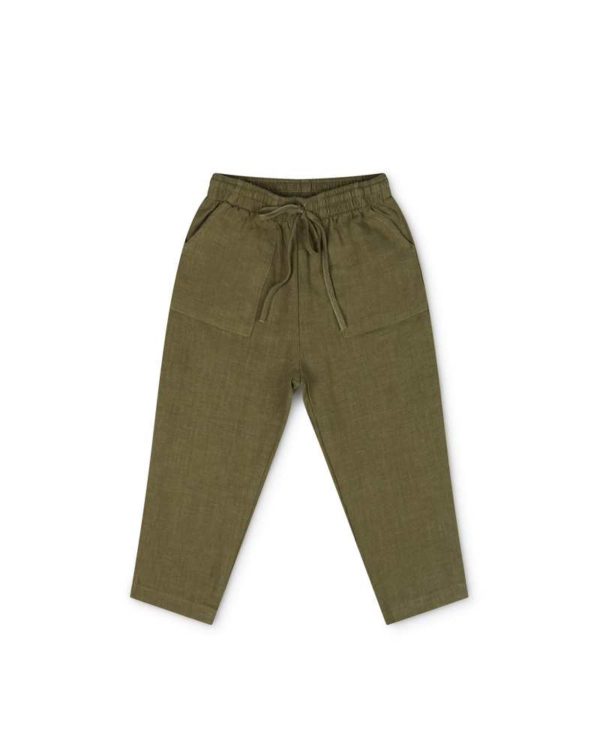 pantalon en lin enfant Matona