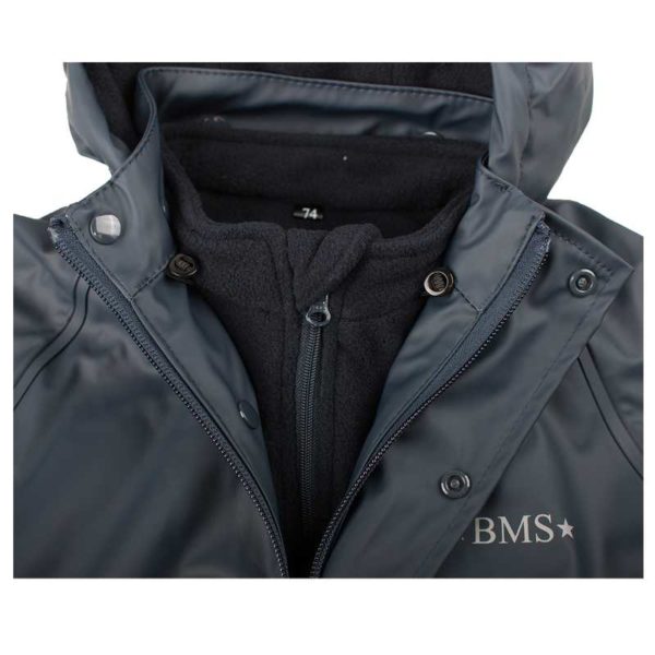 Combinaison imperméable enfant et bébé 3-en-1 doublée polaire BMS – Image 5