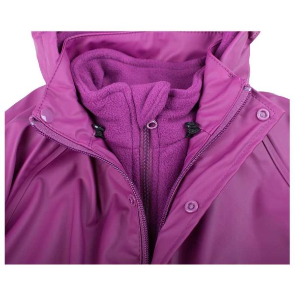 Combinaison imperméable enfant et bébé 3-en-1 doublée polaire BMS – Image 9