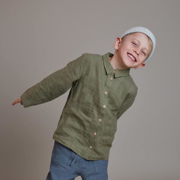 Chemise en lin enfant et bébé - Matona – Image 2