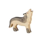 Loup en bois Holztiger