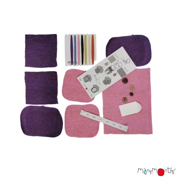 Kit de réparation Manymonths violet rose dusty grape rose west wind