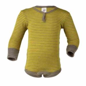 body bébé en laine bio