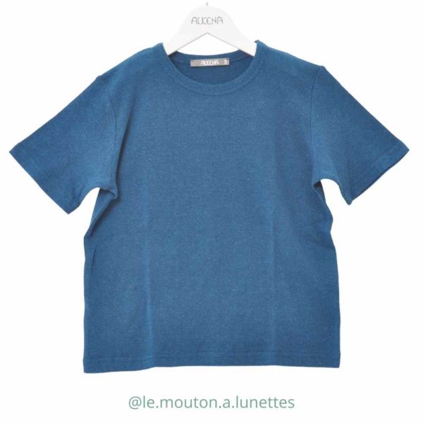 t-shirt enfant en bourrette de soie