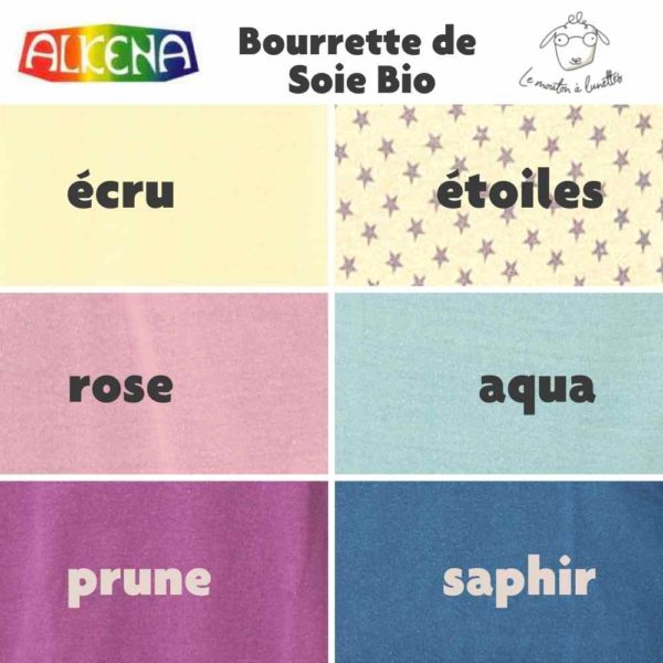 Body bébé en bourrette de soie bio manches courtes - ALKENA – Image 6