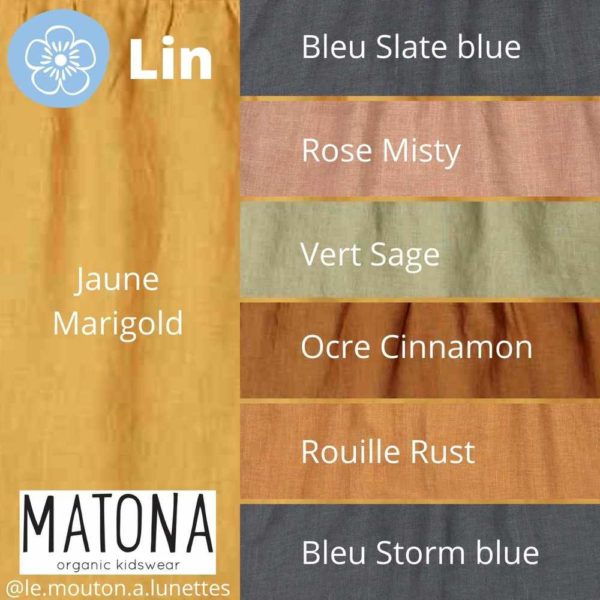 Pantalon en lin enfant – Matona – Image 14