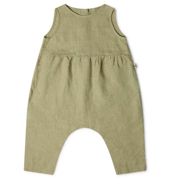 combinaison en lin enfant et bébé matona