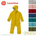 Combinaison pilote bébé disana laine bio location