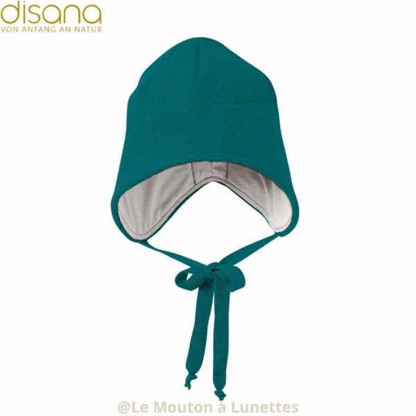 bonnet en laine bouillie disana pacific
