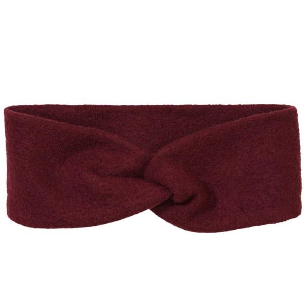 bandeau disana en laine bouillie cassis
