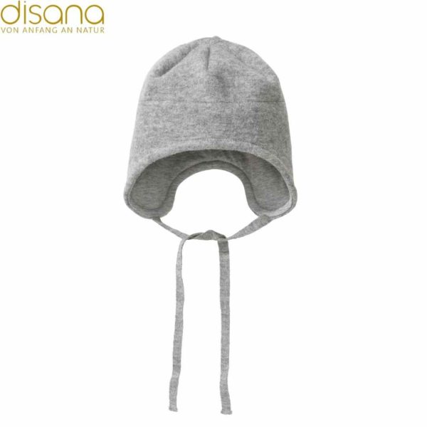 Bonnet disana en laine bouillie grise