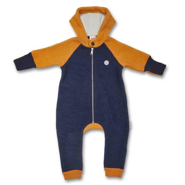 Manitober combinaison pilote bébé laine merinos bio