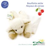 doudou bouillotte bébé en laine et noyaux de cerise SALING