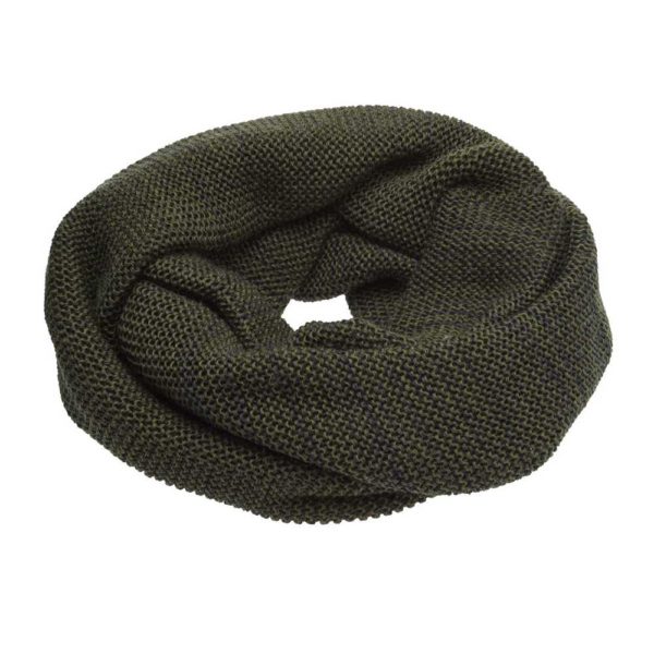 Snood écharpe loop disana laine mérinos adulte olive