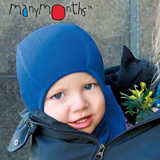 Cagoule en laine mérinos enfant