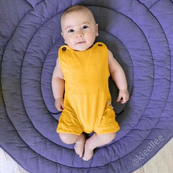 Barboteuse ManyMonths "Bubble" en chanvre et coton bio - ECO Hempies – Image 2