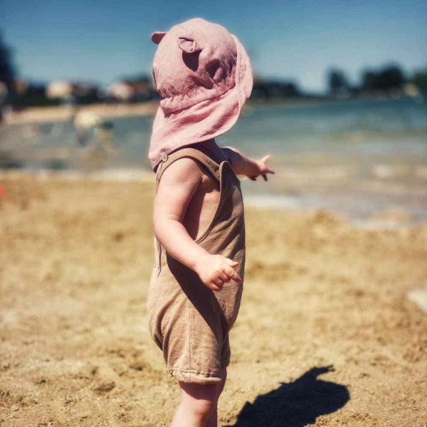 Manymonths eco hempies barboteuse bebe ete chanvre coton bio
