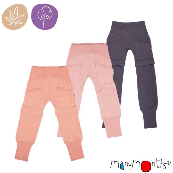 ECo Hempies chanvre short pantalon yoga