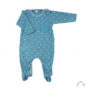Pyjama bébé en coton bio popolini