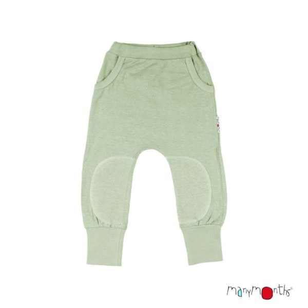 Eco Hempies vert light jade Kangaroo trousers