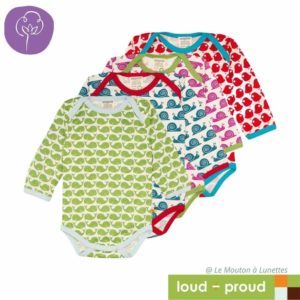 body en coton bio pour bébé