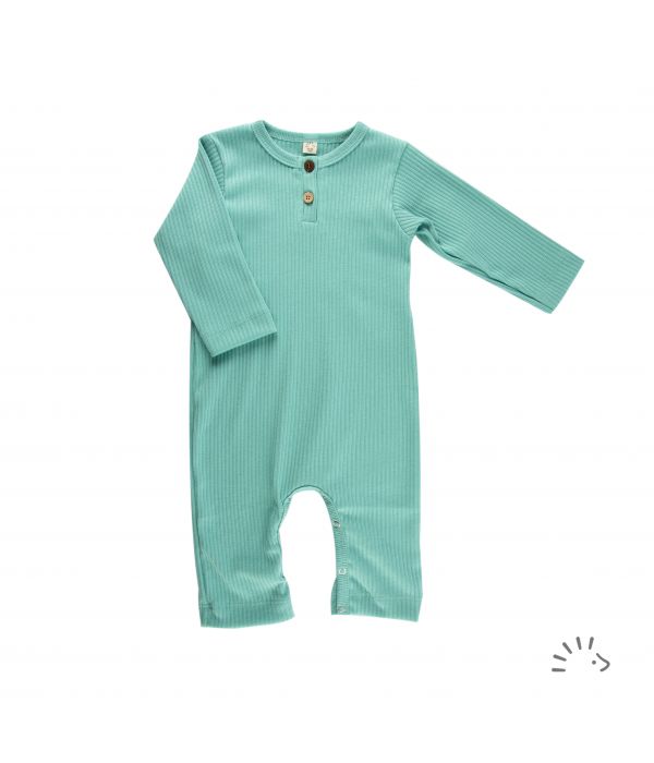 Grenouillère en coton bio - Pyjama d'été - IOBIO by POPOLINI – Image 3