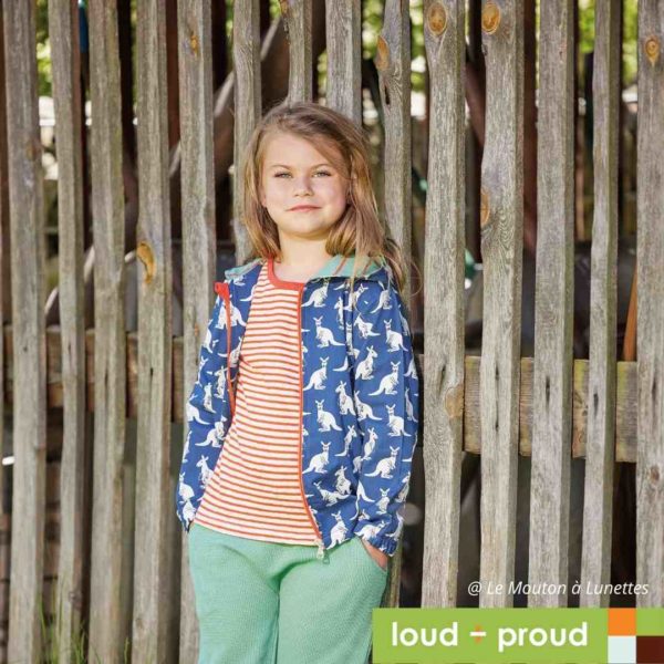 Veste coupe-vent en coton bio déperlant - Loud and Proud – Image 2
