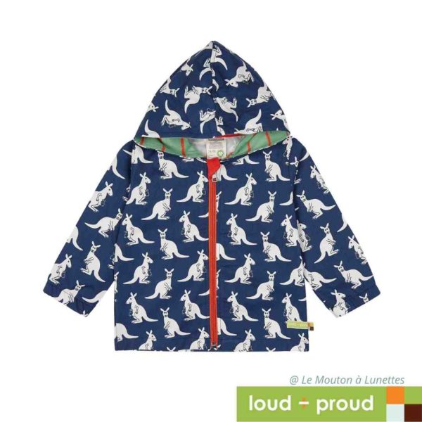 Veste coupe-vent en coton bio déperlant - Loud and Proud – Image 9
