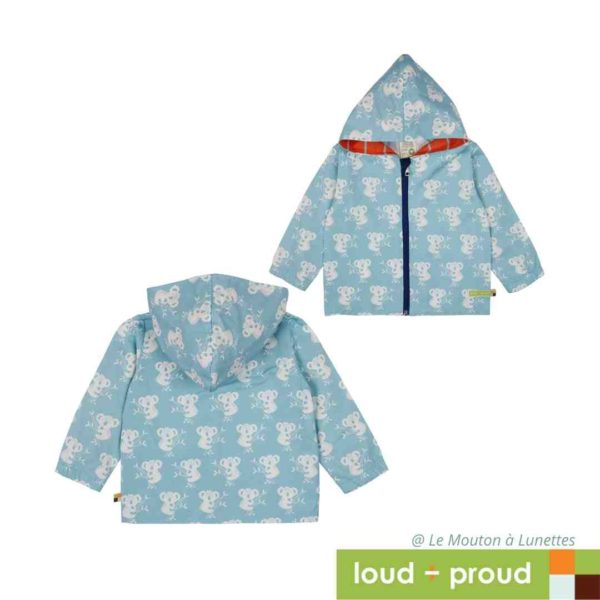 Veste coupe-vent en coton bio déperlant - Loud and Proud – Image 8