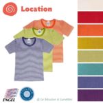 location vêtement enfant laine mérinos tshirt engel cosilana