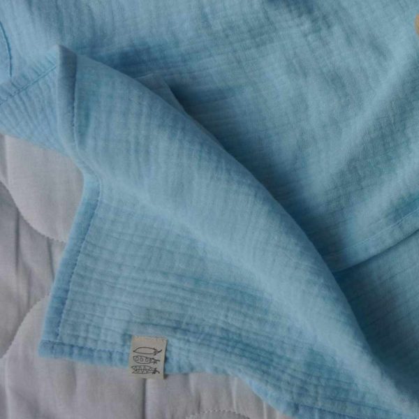 Lange en coton bio pour bébé Les Petits Pois