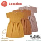 Location robe en lin enfant matona