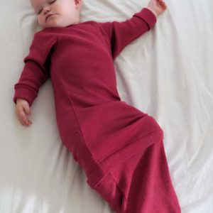 gigoteuse manymonths sleeping pouch merinos red earth