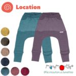 location Sarouel ManyMonths kangaroo trousers laine mérinos pantalon bébé enfant