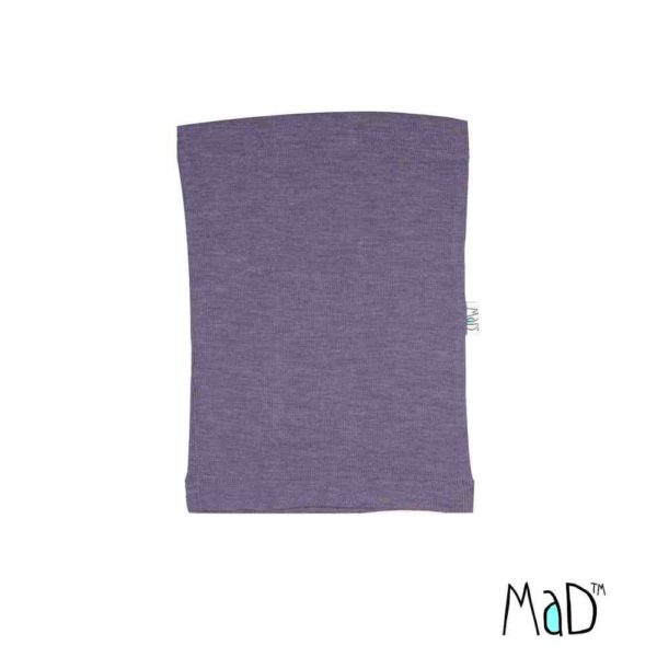 SNOOD ADULTE MaM Woollies_ManyMonths_2022_2023_snood en laine merinos violet Dusty grape