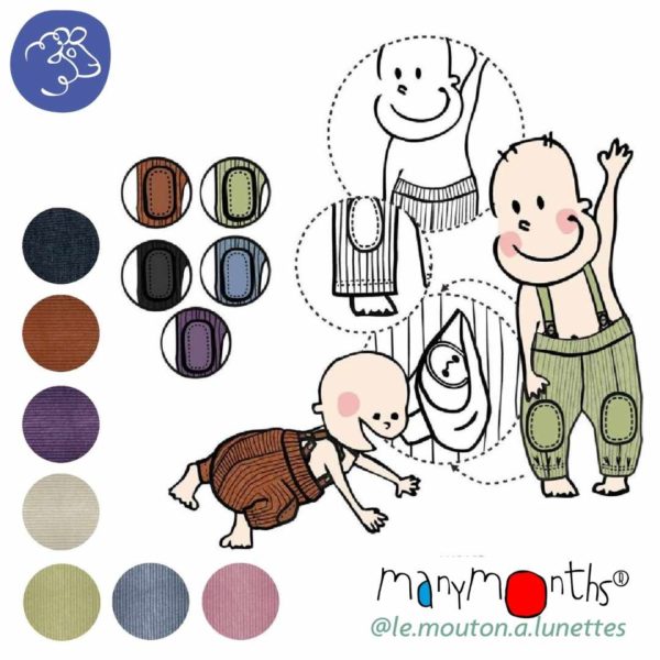 Pantalon Hazel Manymonths en laine mérinos