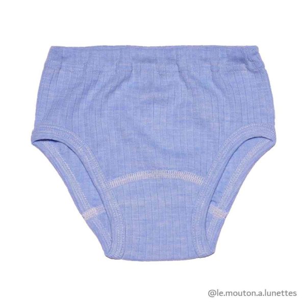 Slip enfant mixte Cosilana en coton bio laine mérinos et soie