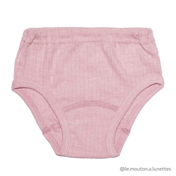 Slip enfant mixte Cosilana en coton bio laine mérinos et soie
