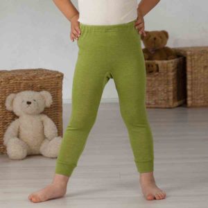 Leggings mixtes enfant cosilana collants laine mérinos soie