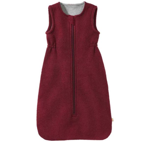 Turbulette hiver disana bébé et enfant - gigoteuse chaude en laine bouillie bio cassis