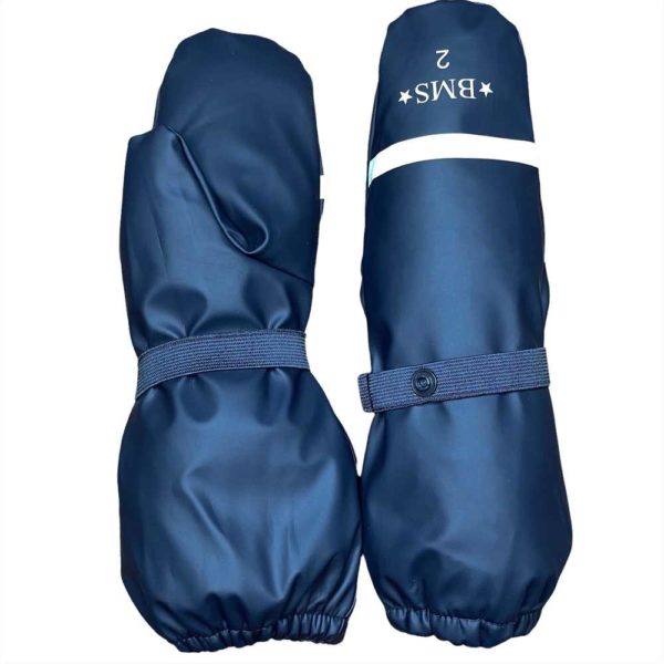 Moufles imperméables BMS bébé enfant bleu marine