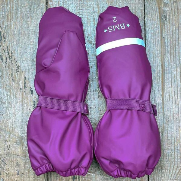 Moufles imperméables BMS bébé enfant violet