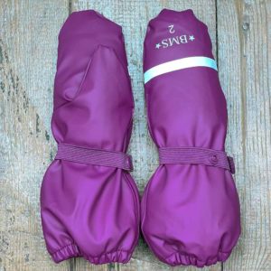 Moufles imperméables BMS bébé enfant violet