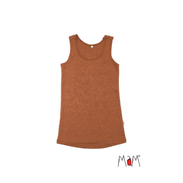 débardeur femme en laine mérinos MaM