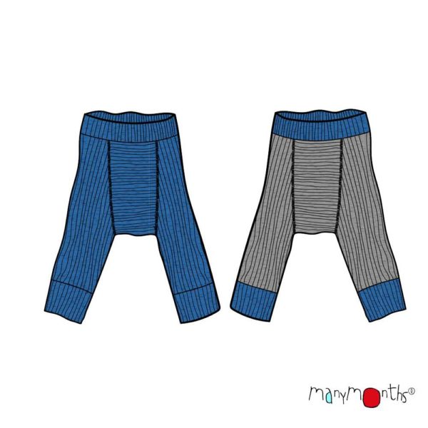 Longies ManyMonths réversibles en laine mérinos - Pantalon bébé évolutif – Image 15